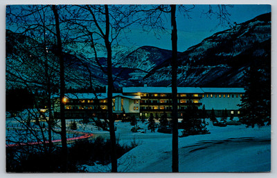 Postcard Evening View Lodge at Vail 67 Room Resort Vail Colorado