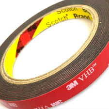 3M™ VHB 5952 10mm x 3m x 1.1mm Double Sided Tape Black Strong Acrylic Mounting