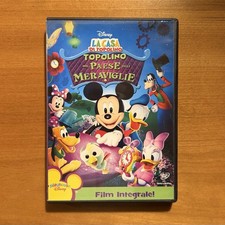 LA CASA DI TOPOLINO NEL PAESE DELLE MERAVIGLIE DVD Animazione Disney 2009 Raro