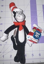2003 Play Along Dr Seuss Cat in the Hat Ornament Plush New With Tags