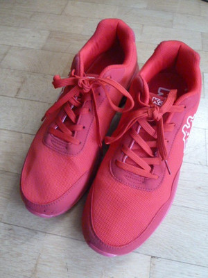 KAPPA  Sneaker   Größe 44 /  US 10,5 / UK 9,5    rot   1A Zustand !!!