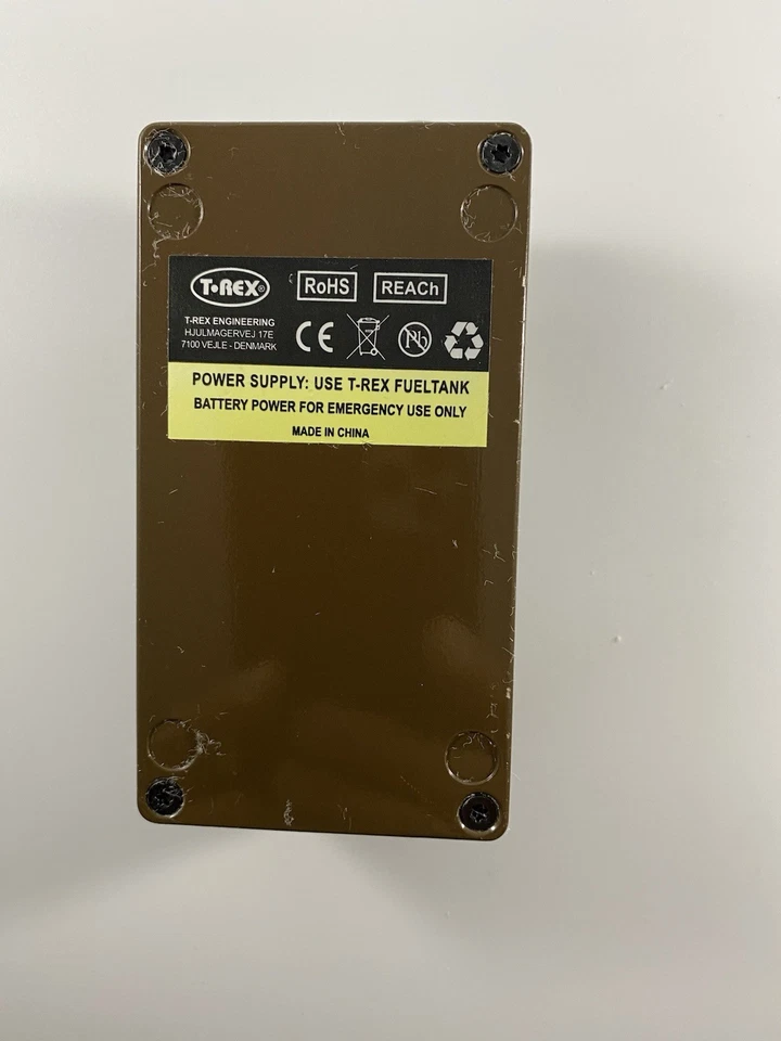 Guitar Effect Pedal T-Rex Engineering Creamer Digital Reverb Room Spring Hall - Image 2 of 4