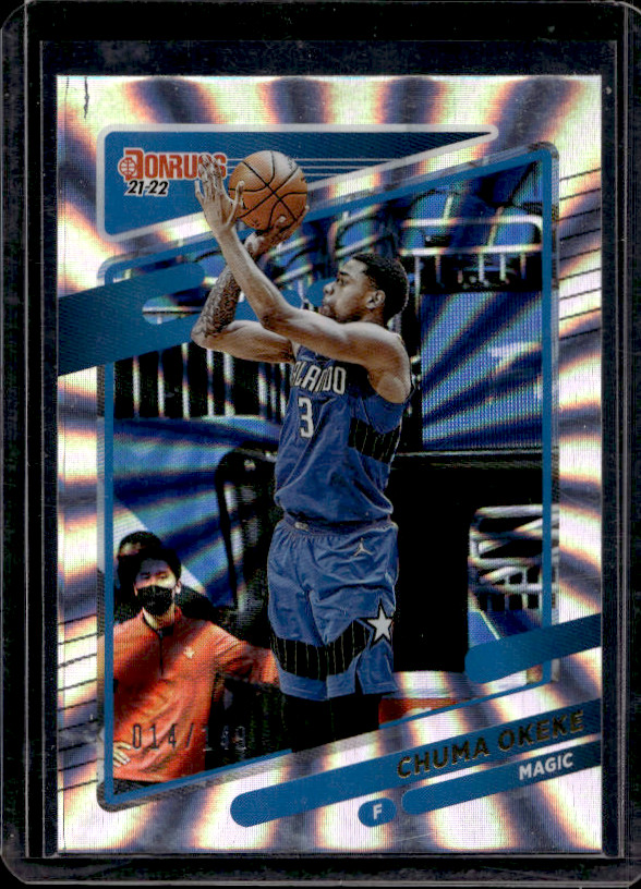 2021-22 Donruss Chuma Okeke Silver Foil #/149
