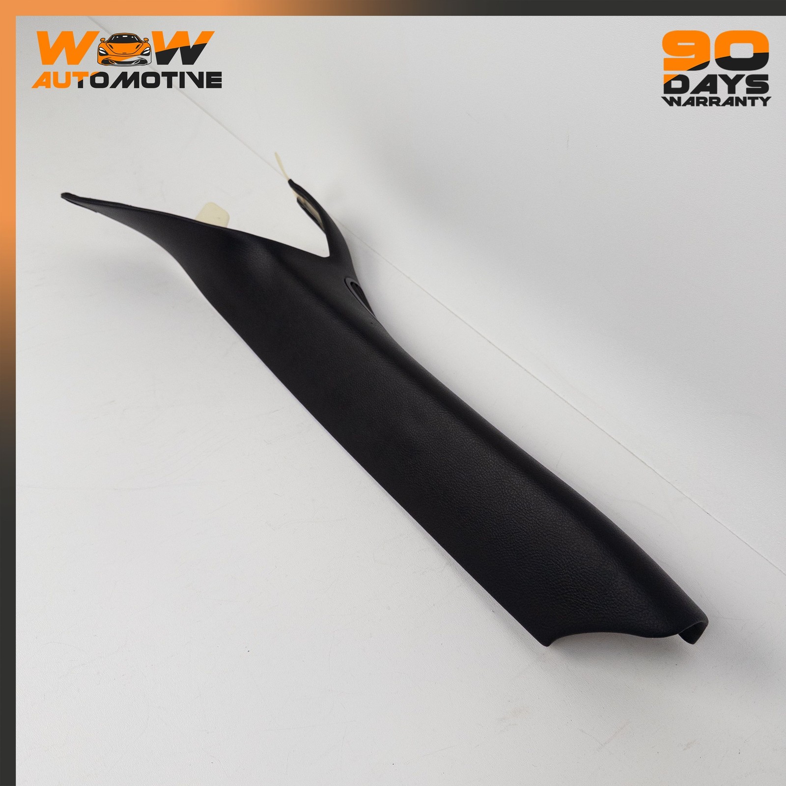 05-13 CHEVROLET CORVETTE C6 FRONT LOWER LEFT RIGHT PILLAR TRIM BLACK SET OEM