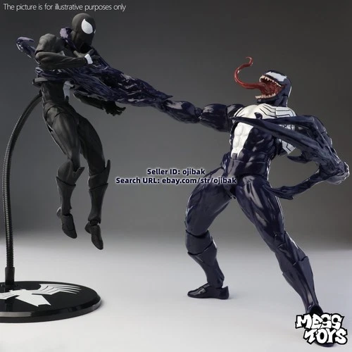 Mess Toys Venom Lethal Neighbor 1/12 Spider-Man Symbiote Action Figure US STOCK image 17