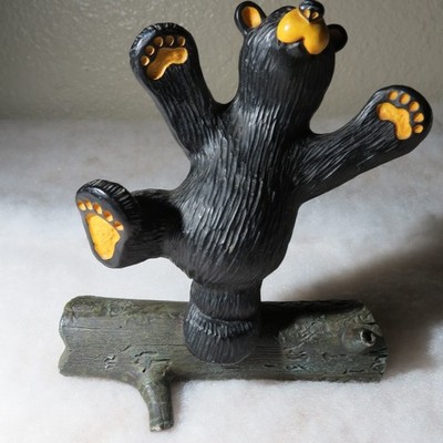 Bearfoots Bears ''Hap'' Figurine Jeff Fleming Big Sky Carvers 