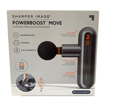 Sharper Image Powerboost Move Portable Deep Tissue Massager, Handheld