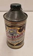 Vintage Flastaff 73-A Cone Top Can W/ Cap EMPTY
