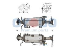 Oyodo DPF Rußpartikelfilter Dieselpartikelfilter 20N0009-OYO für MAZDA CR CR19