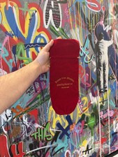 Pappy Van Winkle 20 Year Red Velvet Bag Sleeve Original Gold Drawstring