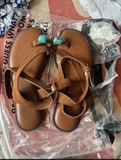 ASOS Florrie Toe Loop Strappy Sandals UK 3 New With Tags