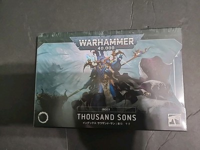 Thousand Sons Index Cards 10th Edition Warhammer 40K 72-36 New