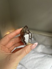 Brandberg Smokey Amethyst Quartz Crystal With Enhydro Moving Water Bubble