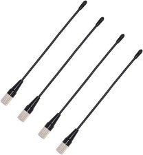 4 PCS Replacement SMA Whip Antenna for Shure UR1 UR5 UR1M P9R P9RA P10R ULXD1 QL