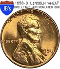 1958-D Lincoln Wheat Cent Penny 1c - UNCIRCULATED (BU)
