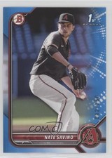 2022 Bowman Draft Blue 42/150 Nate Savino #BD-163 0au4