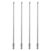 "4Er-Set PH2 Kreuzschlitz-Bits FüR Schraubendreher, 1/4\\\" Sechskant, 20 Cm"