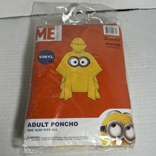 Raincoat Despicable ME Adult Poncho NEW Jerry Leigh