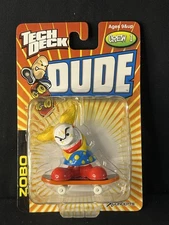 Tech Deck Dude Skate Crew 1 ZOBO Skateboard Toy Figure Vintage 2000 ~ New! Teck