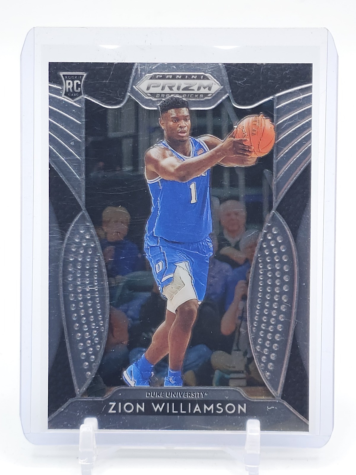 ZION WILLIAMSON 2019-20 PRIZM DRAFT PICKS ROOKIE #64 DUKE Q7090