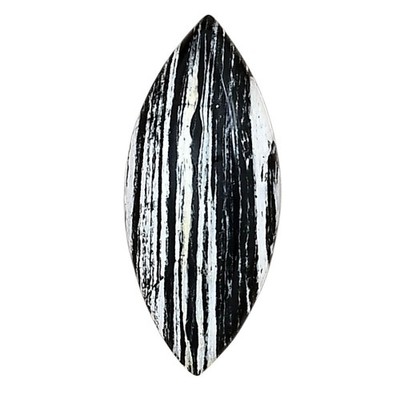 Natural Silver Leaf Obsidian 28x12.2x5.6 mm Marquoise Shape Gemstone LS01653-22