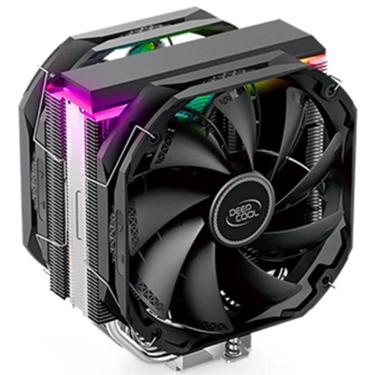 DeepCool AS500 PLUS WH CPU Air Cooler Universal RAM Height Compatibility - Image 2 of 4