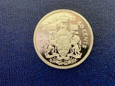 Canada 50 Cent 1982 Proof Coin-Uncirculated
