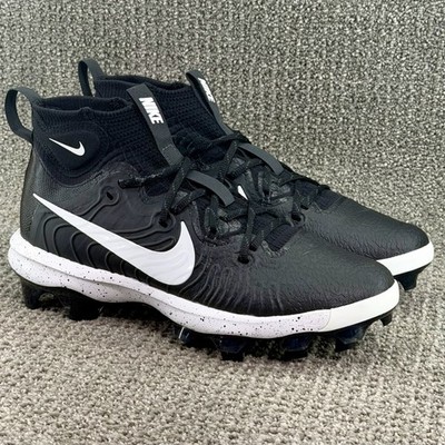 Nike Alpha Huarache NXT MCS Baseball Cleats Black White  display picture 2
