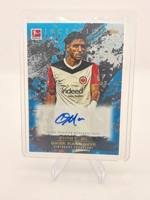 Topps Inception Bundesliga 2024/25 Omar Marmoush 01/99 Auto Eintracht Frankfurt