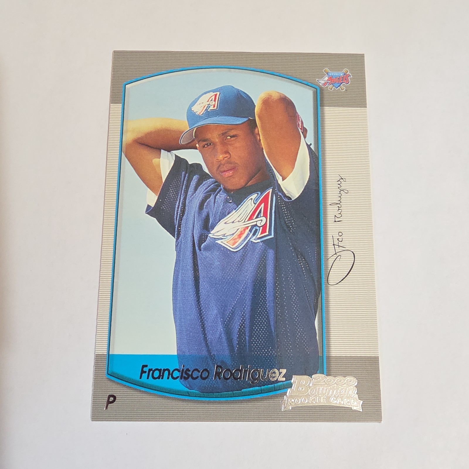 2000 Bowman Chrome #321 Francisco Rodriguez ROOKIE RC K-Rod Angels Closer