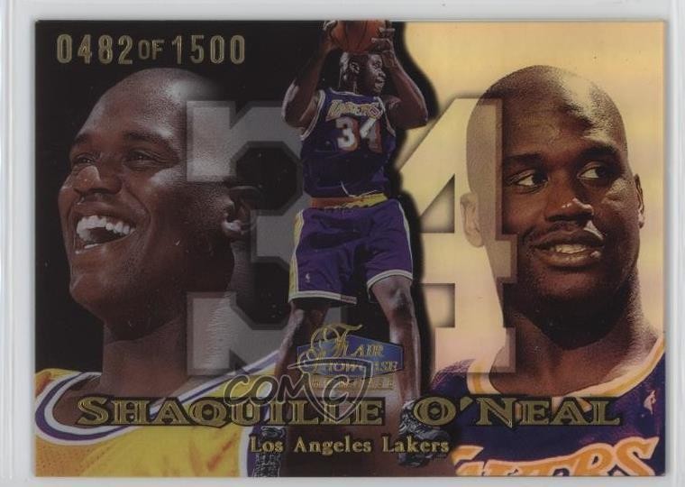 1998-99 Flair Showcase Row 1 /1500 Shaquille O'Neal #7 HOF 0p6y