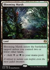 Magic/MTG Blooming Marsh KLD-243 Rare Englisch Light Played