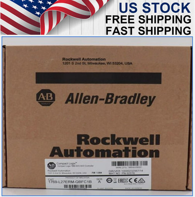 1769-L27ERM-QBFC1B AB CompactLogix 1MB Controller 1769 L27ERM QBFC1B PLC 1PC US