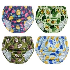 SMULPOOTI 4pk Toddler Training Pants 6Y Happy Fruit