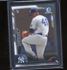 Luis Severino 2016 Bowman Chrome RC Rookie Card #67 MINT PACK FRESH. rookie card picture