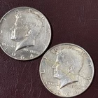 1964 kennedy half dollars 2 coin silver