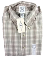 NEW VINTAGE MEN'S XL FG FIELD GEAR SHORT SLEEVE COTTON SHIRT - NEW WITH TAGS