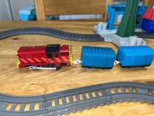 Salty and trucks-Thomas the Tank Engine Trackmaster  Mattel