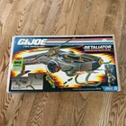 1990 HASBRO GI JOE RETALIATOR HELICOPTER VEHICLE - BOX ONLY - NO CUT OUTS
