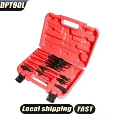 11pcs Circlip Snap Ring Pliers Set Heavy Duty Heat Treated Steel Vinyl Handles 11pcs Circlip Snap Ring Pliers Set Heavy Duty Heat Treated Steel Vinyl Handles