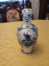 Karaffe Erven Lucas Bols Delfts blauw handbemalt