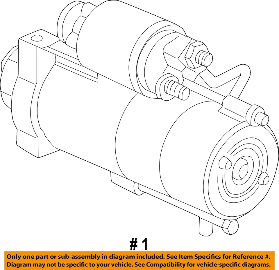 Used Starter Motor fits: 2007 Chevrolet Tahoe 4.8 Grade A - Image 4 of 4