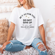 Bible Quote Women's Tee, Christian Inspirational Tshirt, Religious Shirt