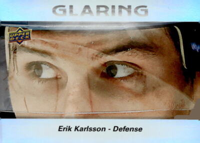 2023-24 Upper Deck #GL-17 Erik Karlsson Glaring