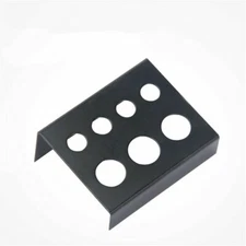 Tattoo Ink Cup Holder Black Steel Stand Holder S, M, L total 7 holes 