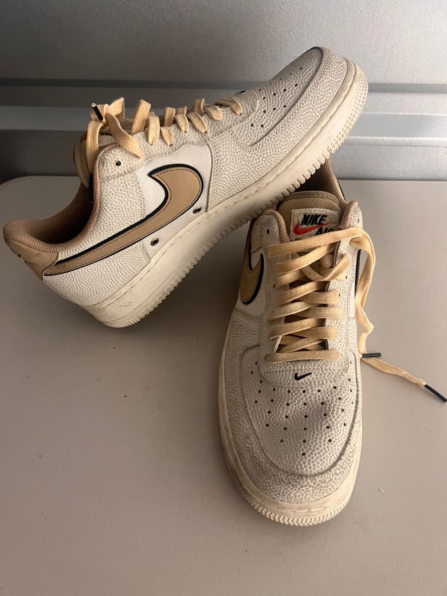 Louis Vuitton Nike Air Force 1 Low Gold Size UK 10.5- EU 45 - US 11