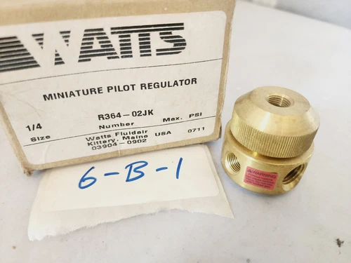 Watts R364-02JK Pneumatic Regulator