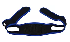 Anti Snore Chin Strap Stop Snoring Sleep Apnea Belt Jaw Support Ear Hole Strap