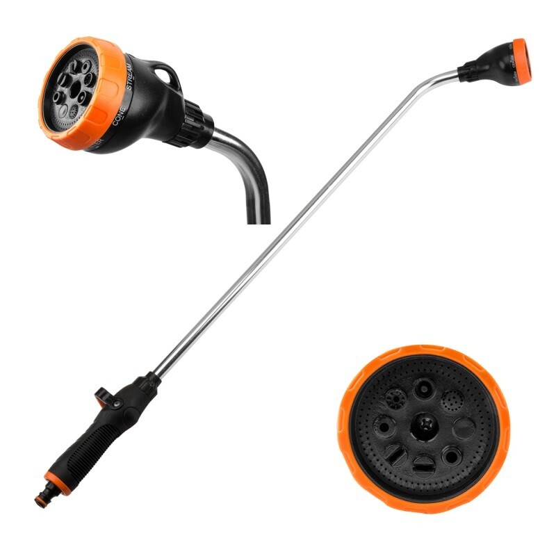Garden Watering Lance / Spray Wand – 8 Pattern Sprayer with Aluminium Extension