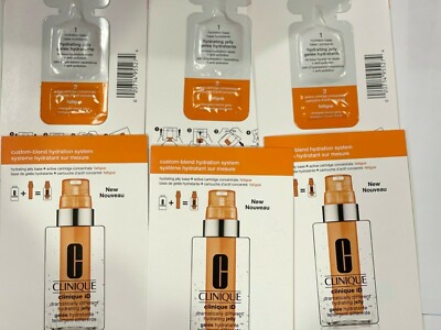 6X Clinique id Dramatically Different hydrating Jelly custom-blend system mini 